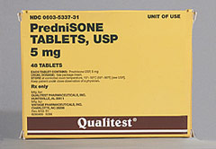 indication for prednisone with transplant