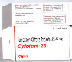 tamoxifen in developed coutries
