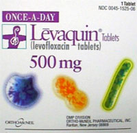 what is levaquin soluable in